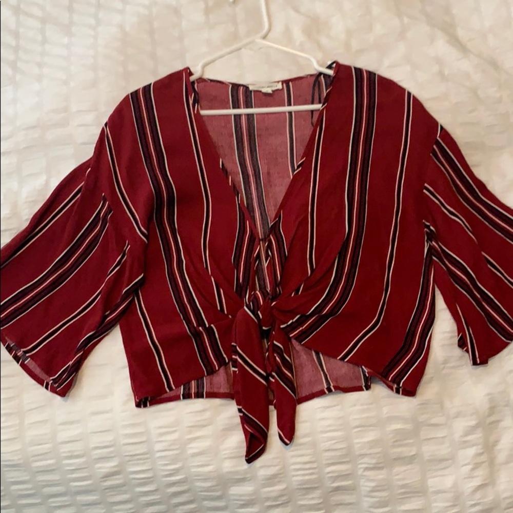 Cotton Candy LA Wrap Top